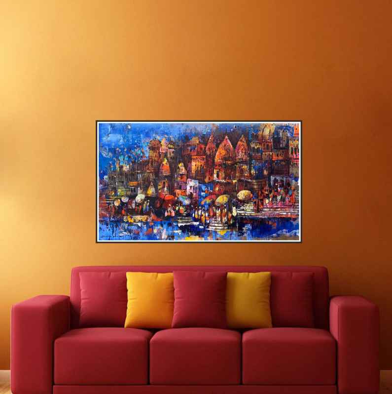 Banaras Ghat setup