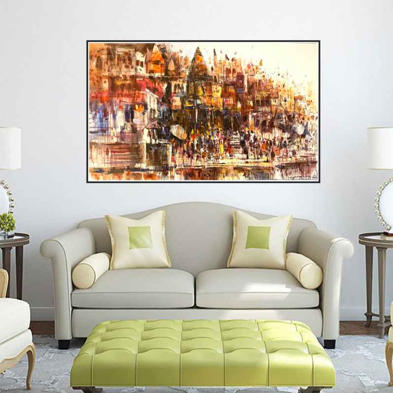 Banaras Ghat setup
