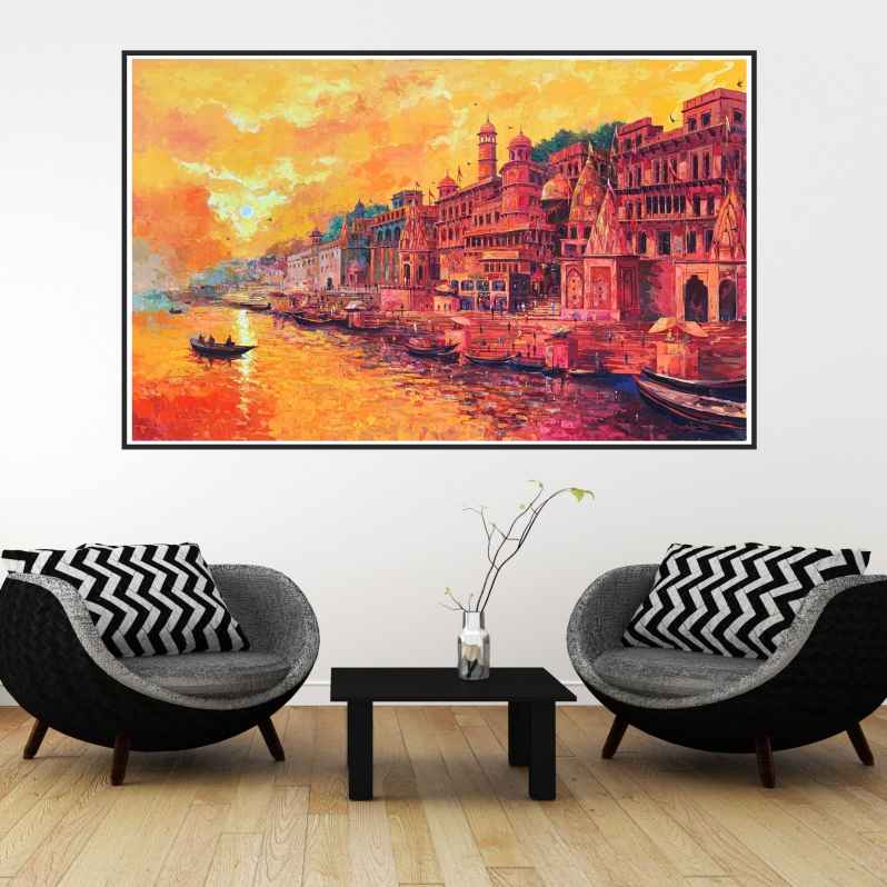 Banaras Ghat setup